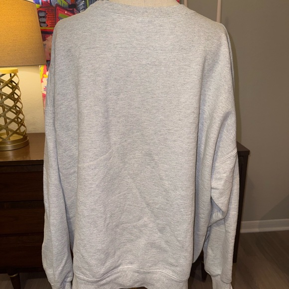 The Bar Sweatshirt Heather Grey/Brown - Picture 5 of 6